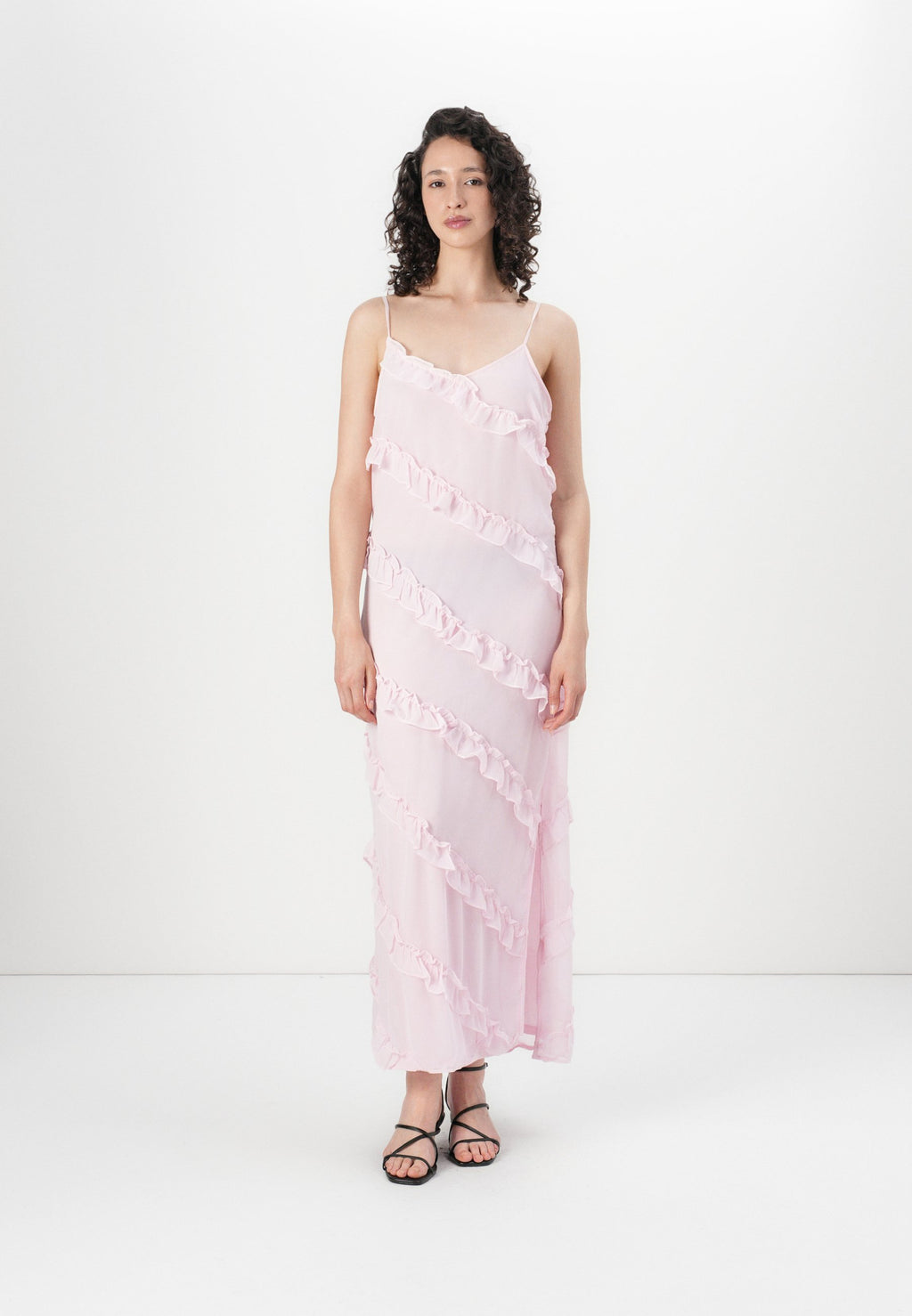 Pieces PCTWIRL MAXI STRAP DRESS