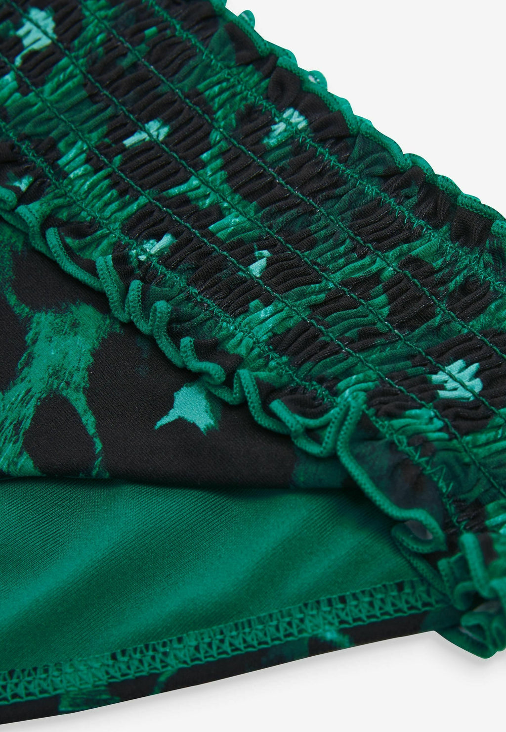 Next SHIRRED HIGH LEG BIKINI BOTTOMS