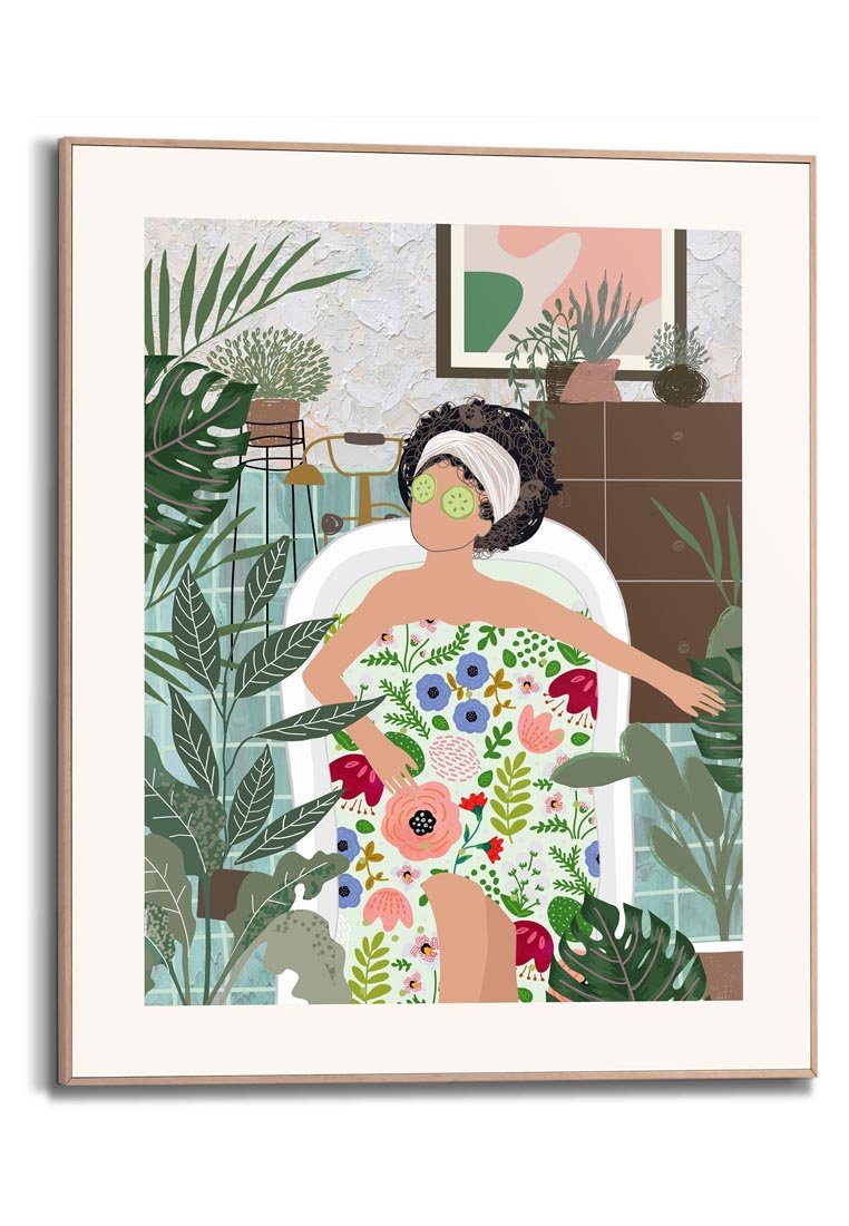 Orange Wallz WELLNESS GIRL