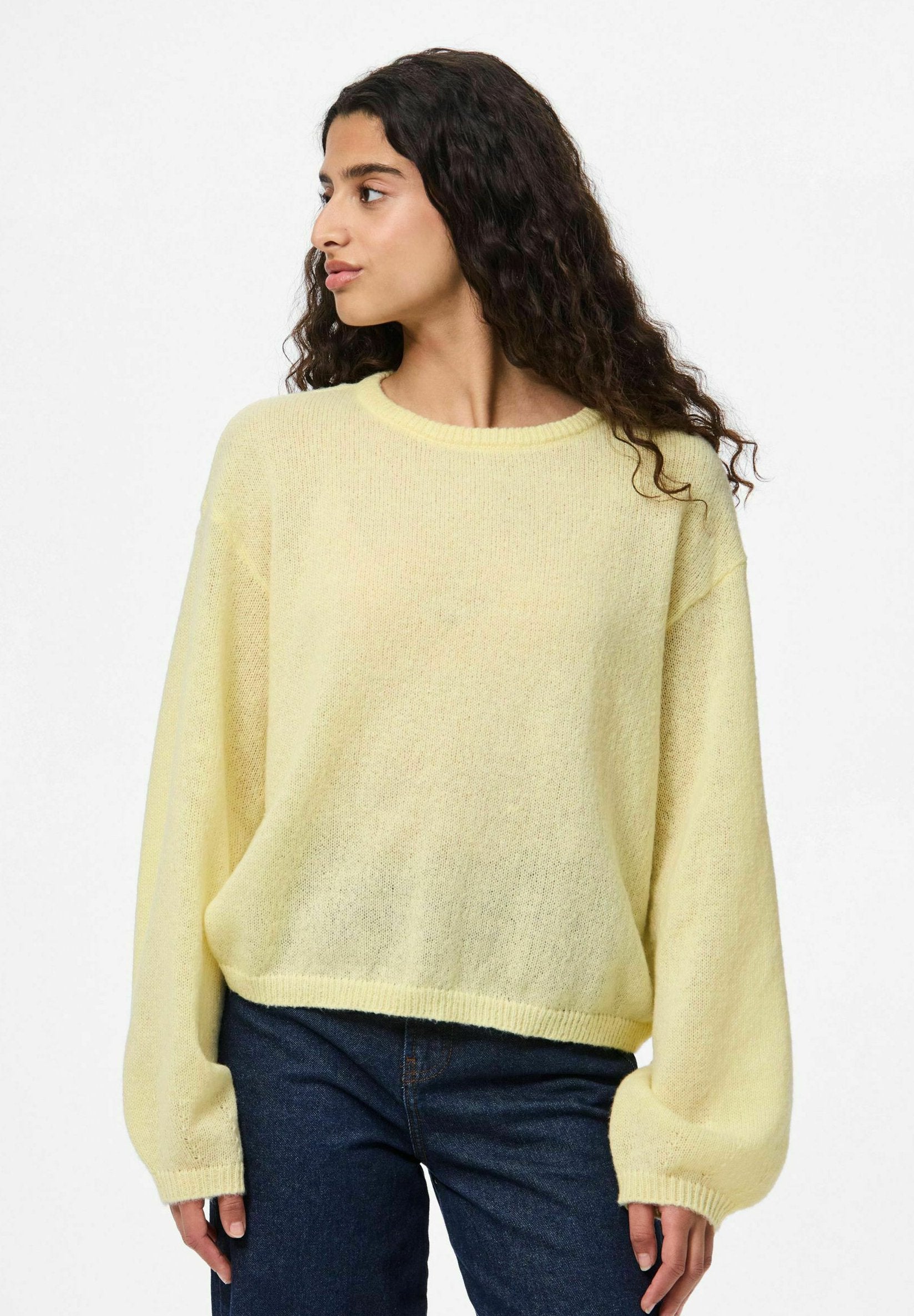 Pieces PCIDA LS O-NECK KNIT NOOS BC