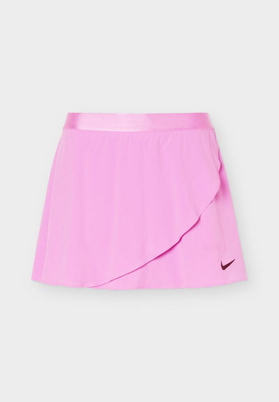 Nike Performance NIKECOURT ADVANTAGE SLAM SKIRT - Sports skirt - light magenta/black