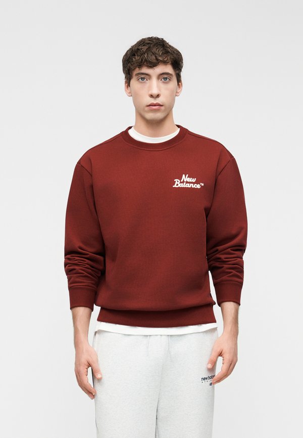 New Balance LNY CREW SWEAT - Sweatshirt - mercury red