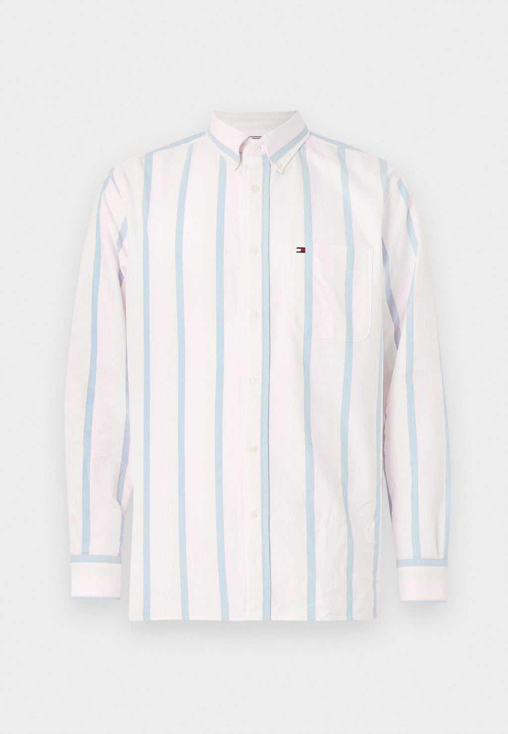 RELAXED FIT STRIPE OXFORD SHIRT Media 1