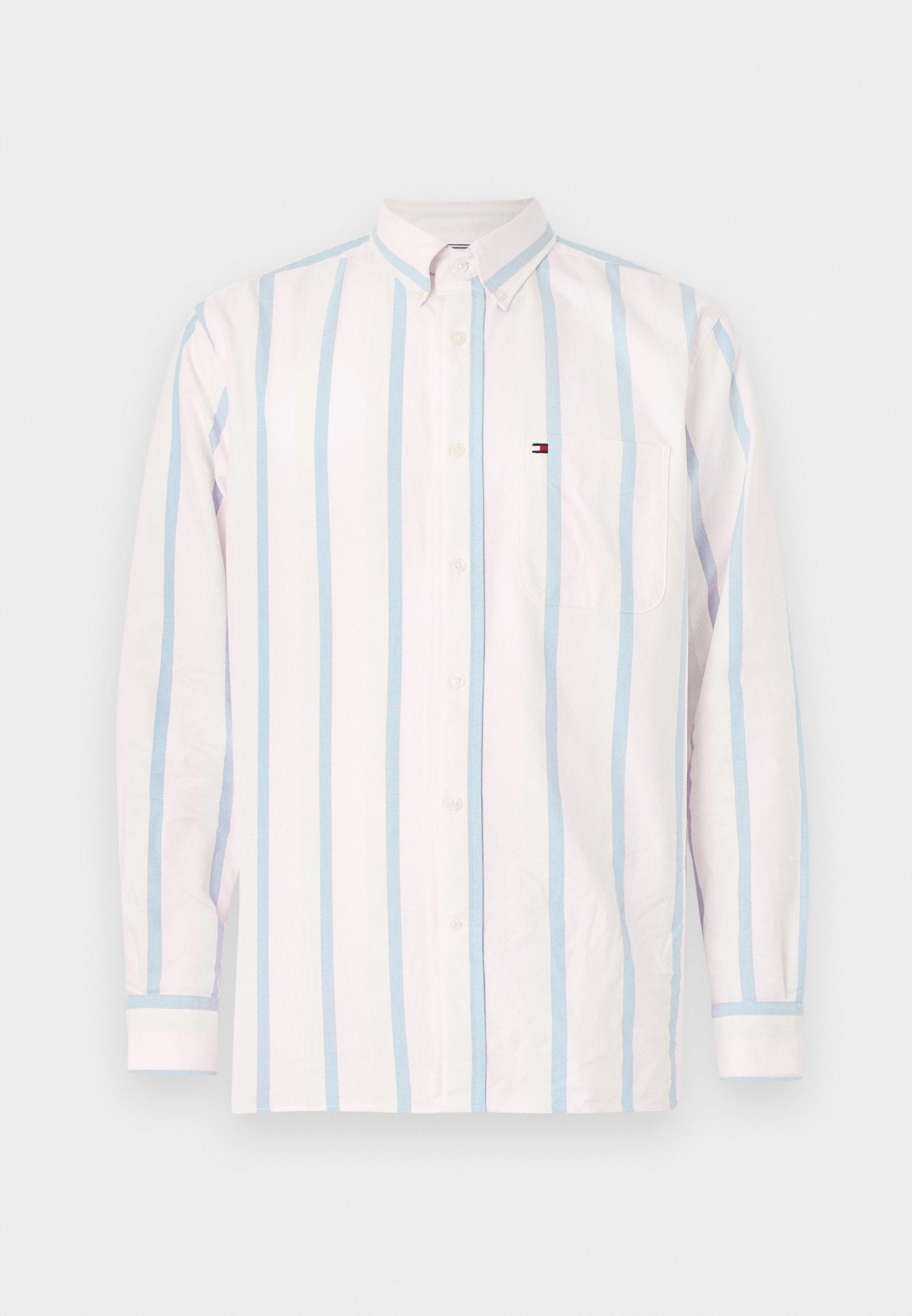 RELAXED FIT STRIPE OXFORD SHIRT Media 1