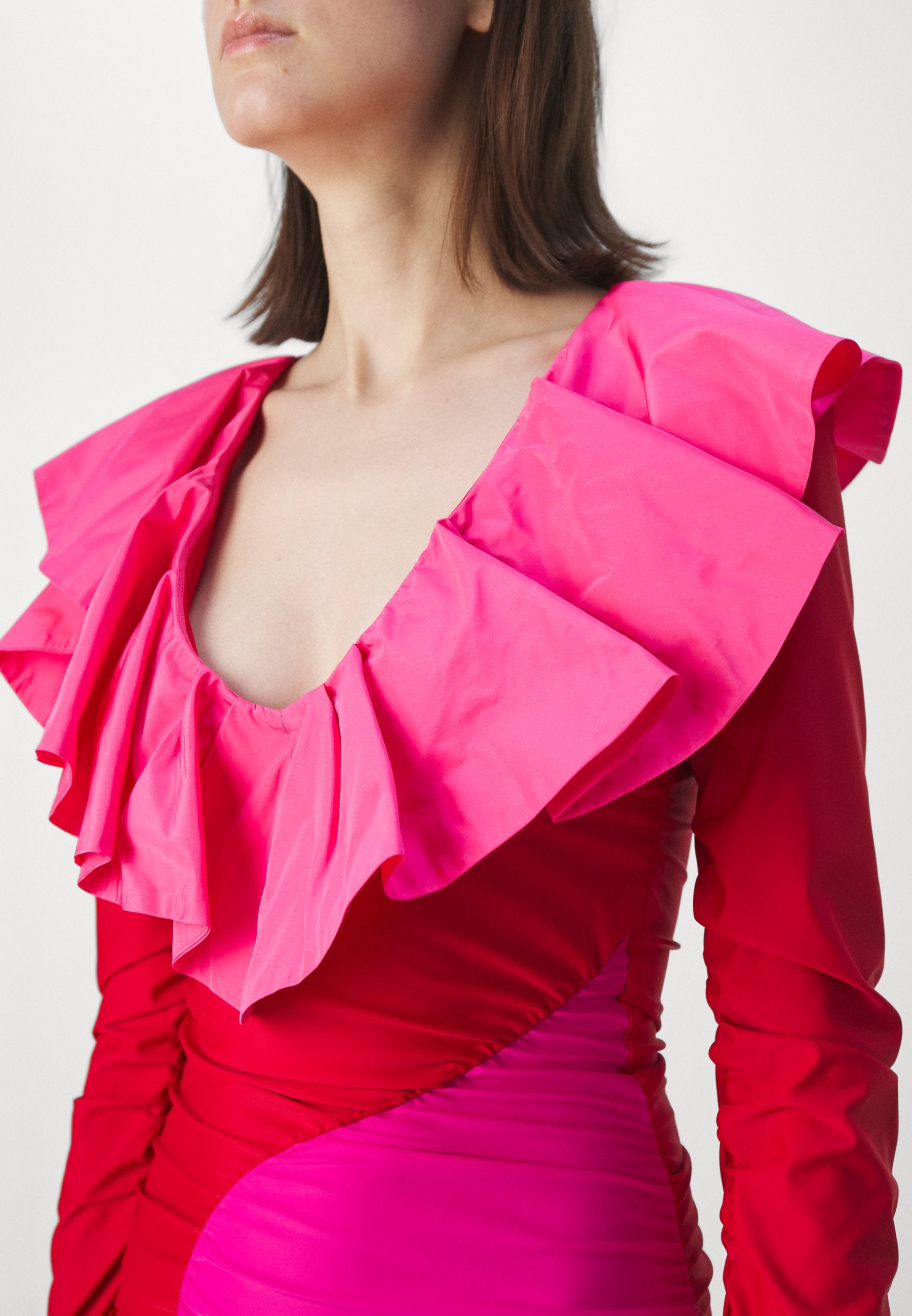Ahluwalia ROSIE RUFFLE DRESS