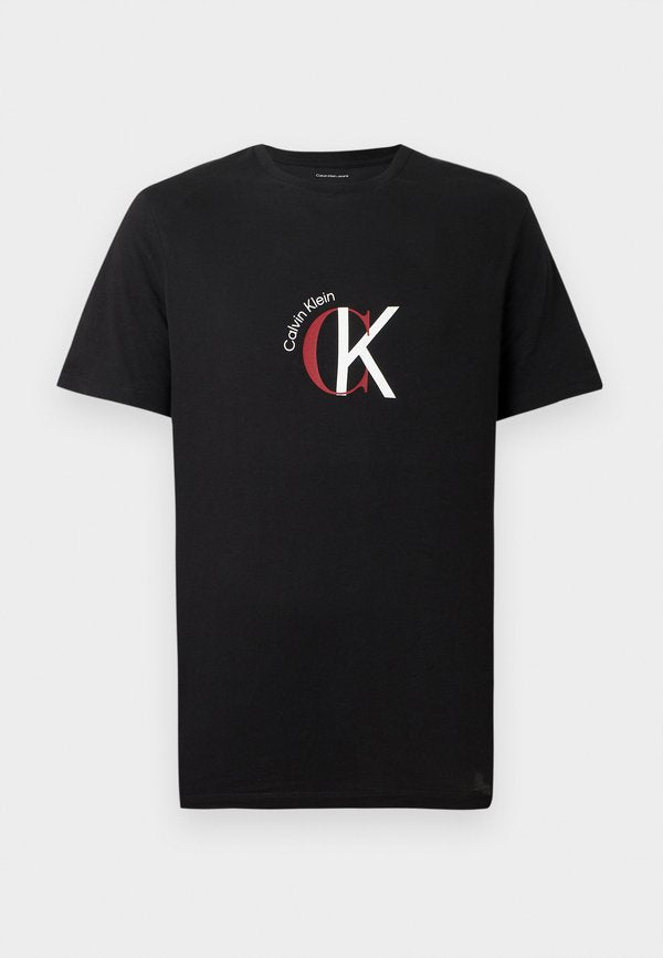 Calvin Klein Jeans GRAPHIC - Print T-shirt - black