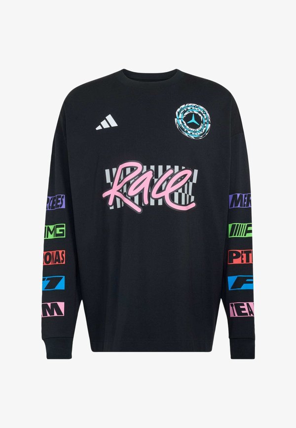 adidas Performance ADIDAS PERFORMANCE MERCEDES - AMG PETRONAS FORMULA 1 TEAM LIGHTS ON LONGS - Long sleeved top - black