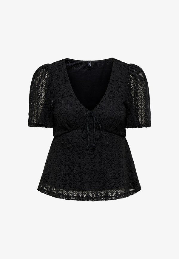 ONLY ONLDANIELLA - Blouse - black
