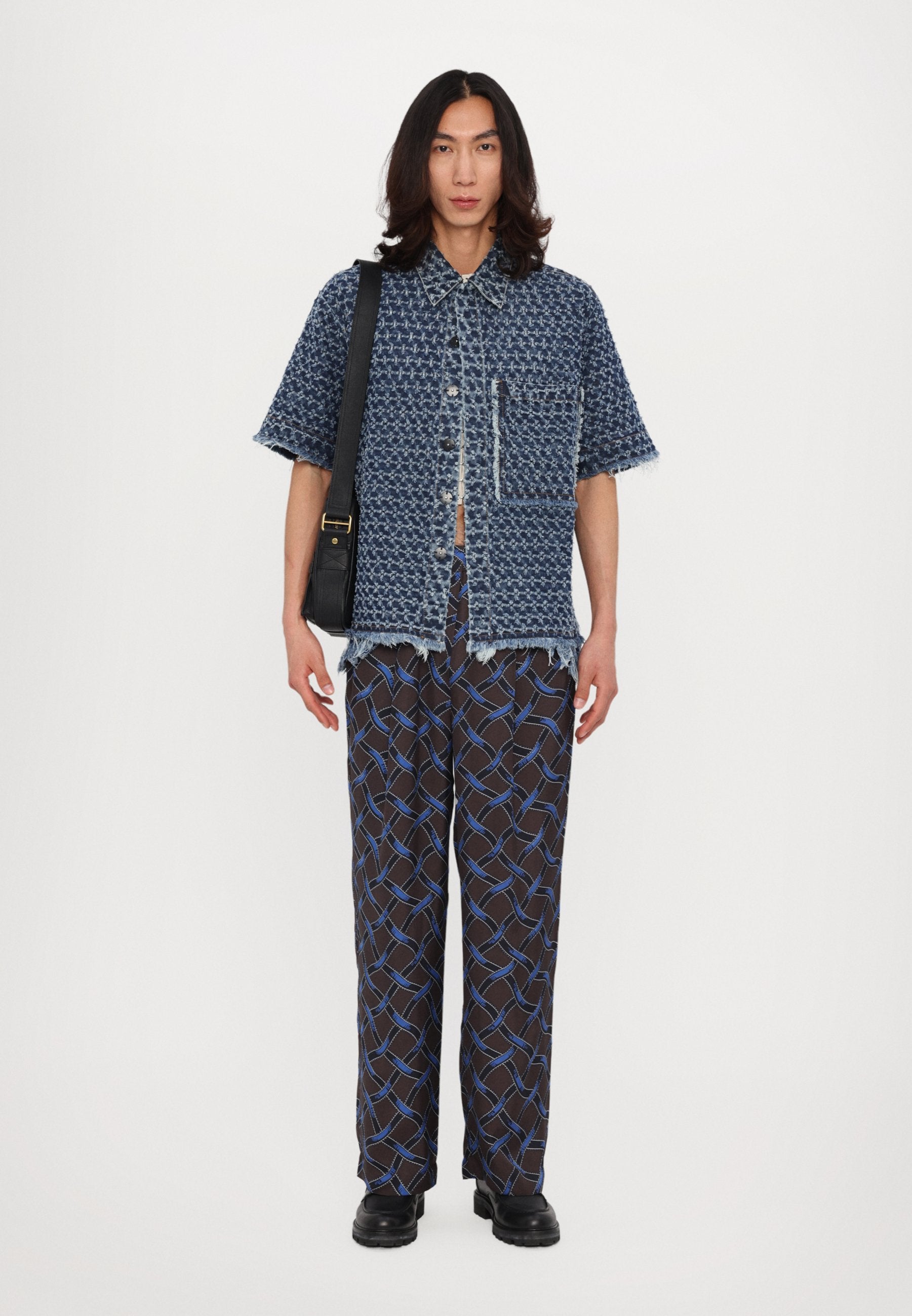 Dhruv Kapoor CHECKED PAJAMA PANTS ELASTICATED