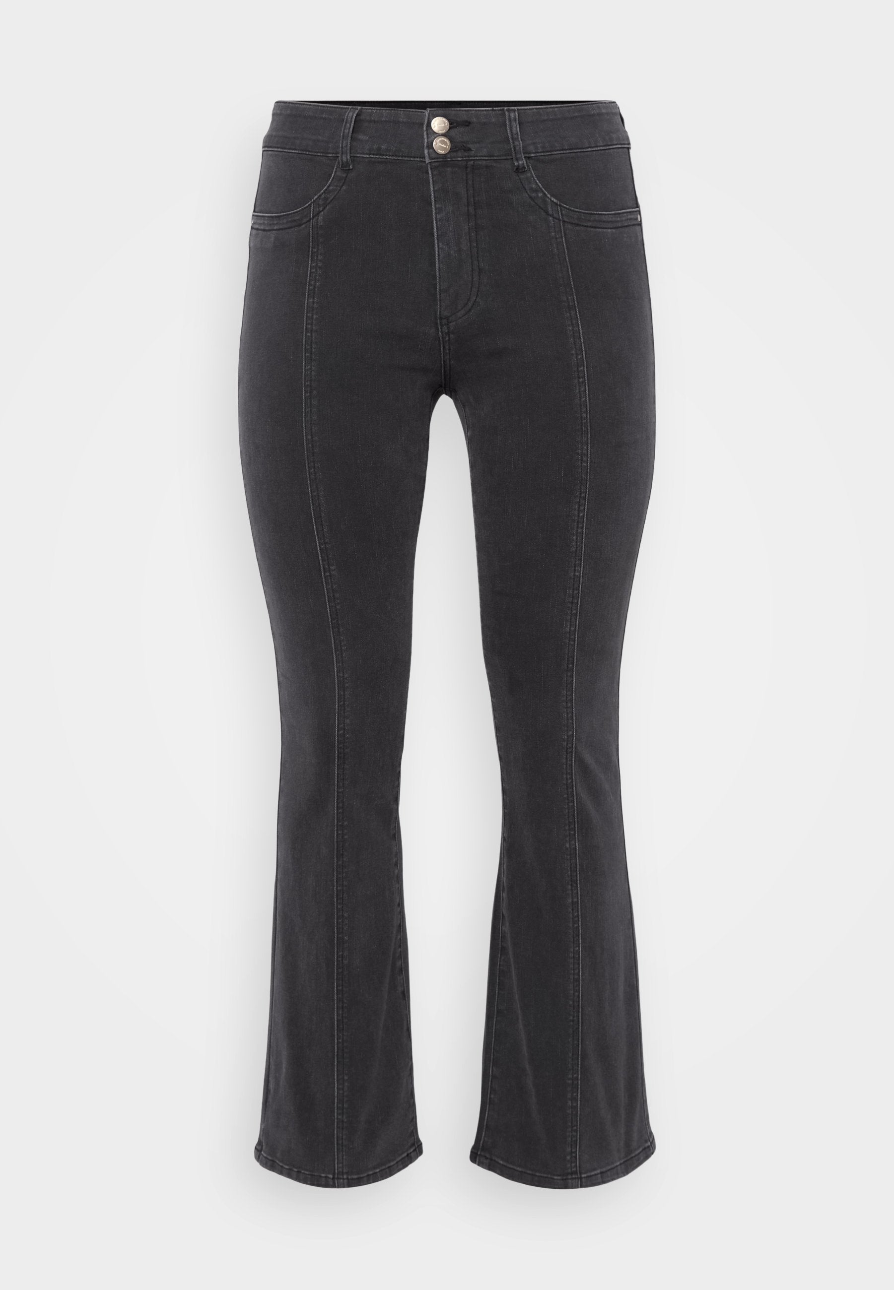 Flared fit CARSALLY Mid waist Media 1