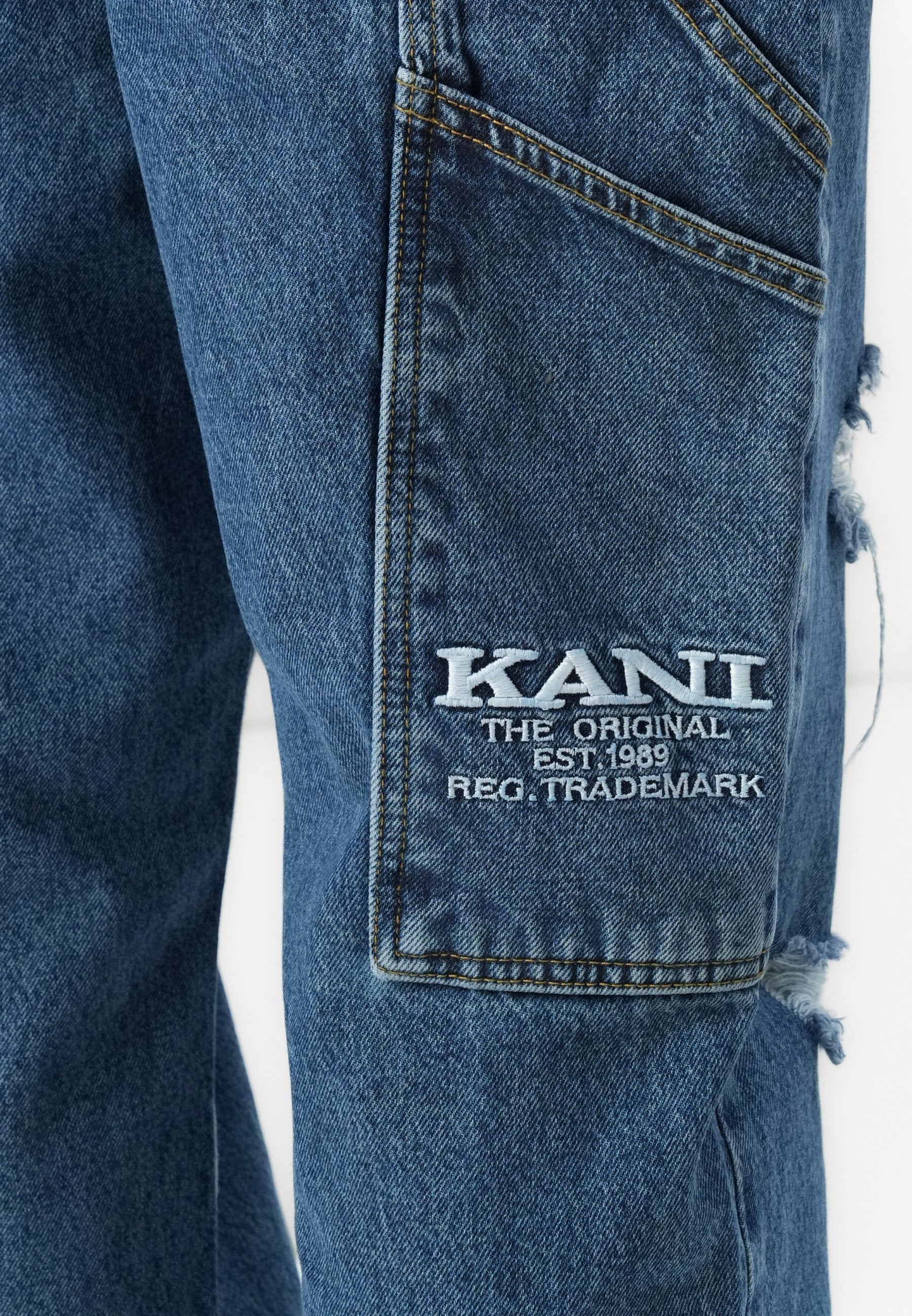 Karl Kani RETRO TAPERED WORKWEAR HEAVY DISTRESSED