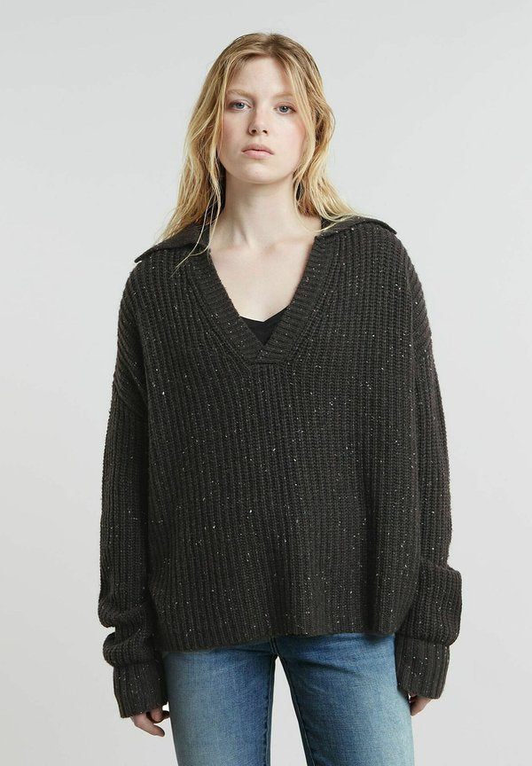 G-STAR HEAVY KNITTED LOOSE POLO