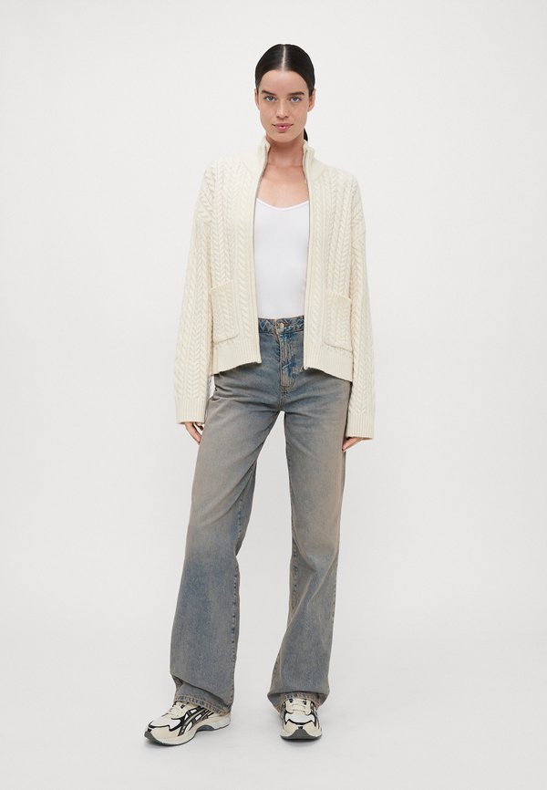 Vero Moda Tall VMESTHER HIGHNECK ZIP CARDIGAN