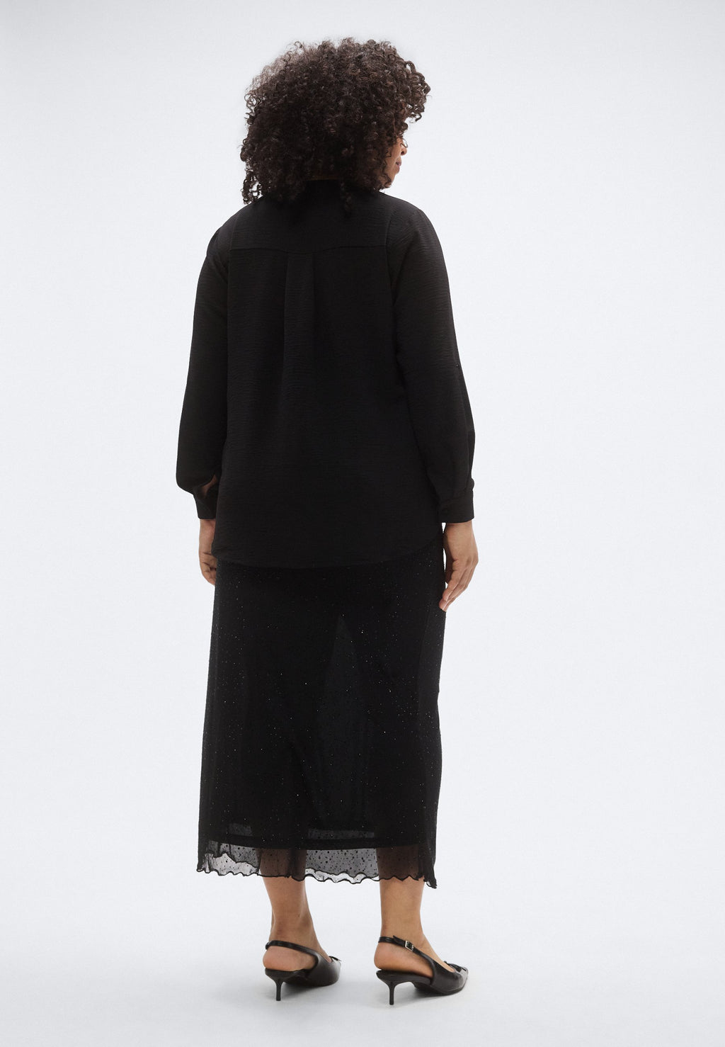 ONLY Carmakoma CARJANA METTE LIFE V NECK SHIRT
