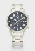 Guess ATTICUS - Chronograph watch - silver-coloured