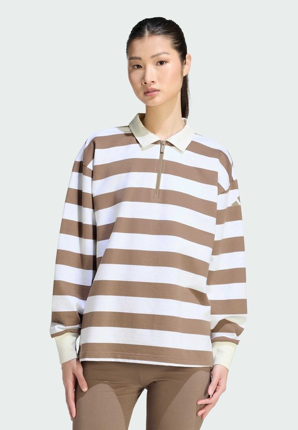 adidas Sportswear Polo shirt - khaki six/off white