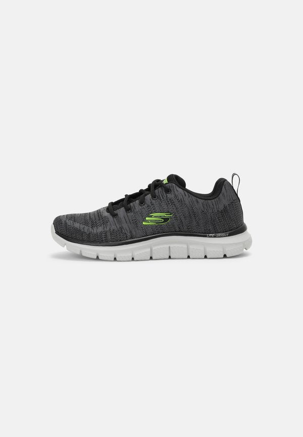 Skechers TRACK - Trainers - charcoal/black