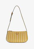 Guess KORA SHOULDER BAG - Handbag - gelb