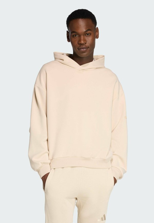 adidas Sportswear SOFT LUX HOODIE - Hoodie - crystal linen