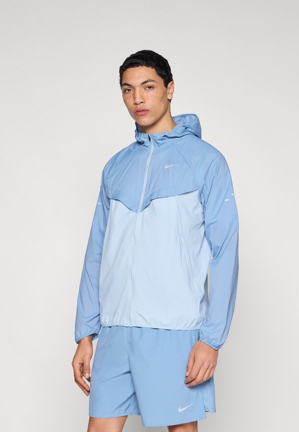 Nike Performance M NK UV RPL STRIDE JACKET - Running jacket - work blue/light armory blue/reflective silver-coloured