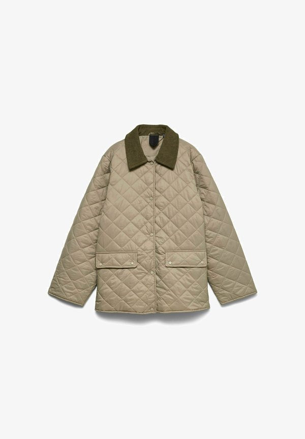 Vero Moda Quilted VMNOVA Quilted - Light jacket - laurel oak