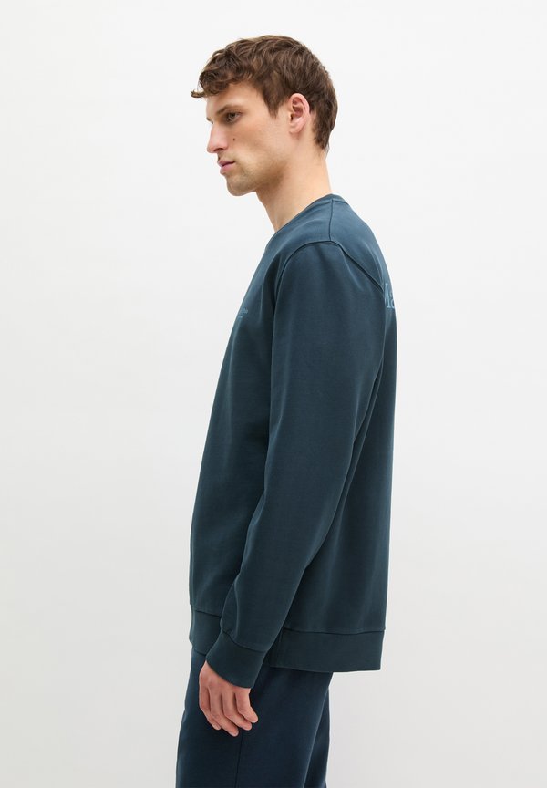 Marc O'Polo LONG SLEEVE NECKTRIMMING, ARTWORK ON BACK, BADGE ON CHEST