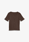Vero Moda VMAVIVA - Cardigan - chocolate brown