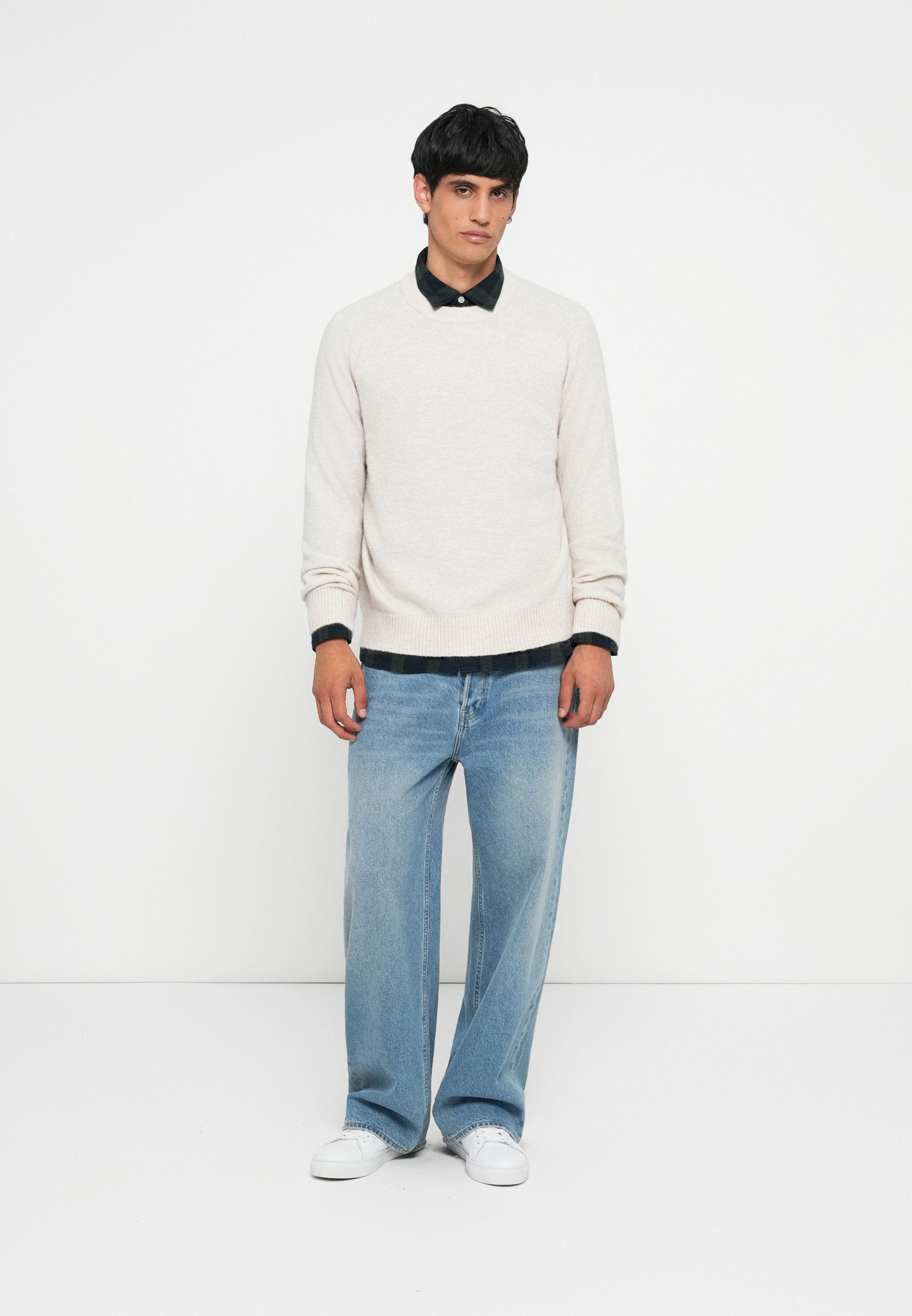 Selected SLHRAIT RELAXED CREW NECK