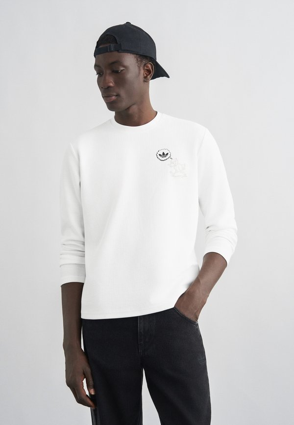 adidas Originals WAFFLE  - Long sleeved top - white