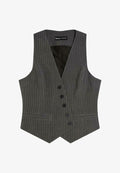 Bershka Waistcoat - grey