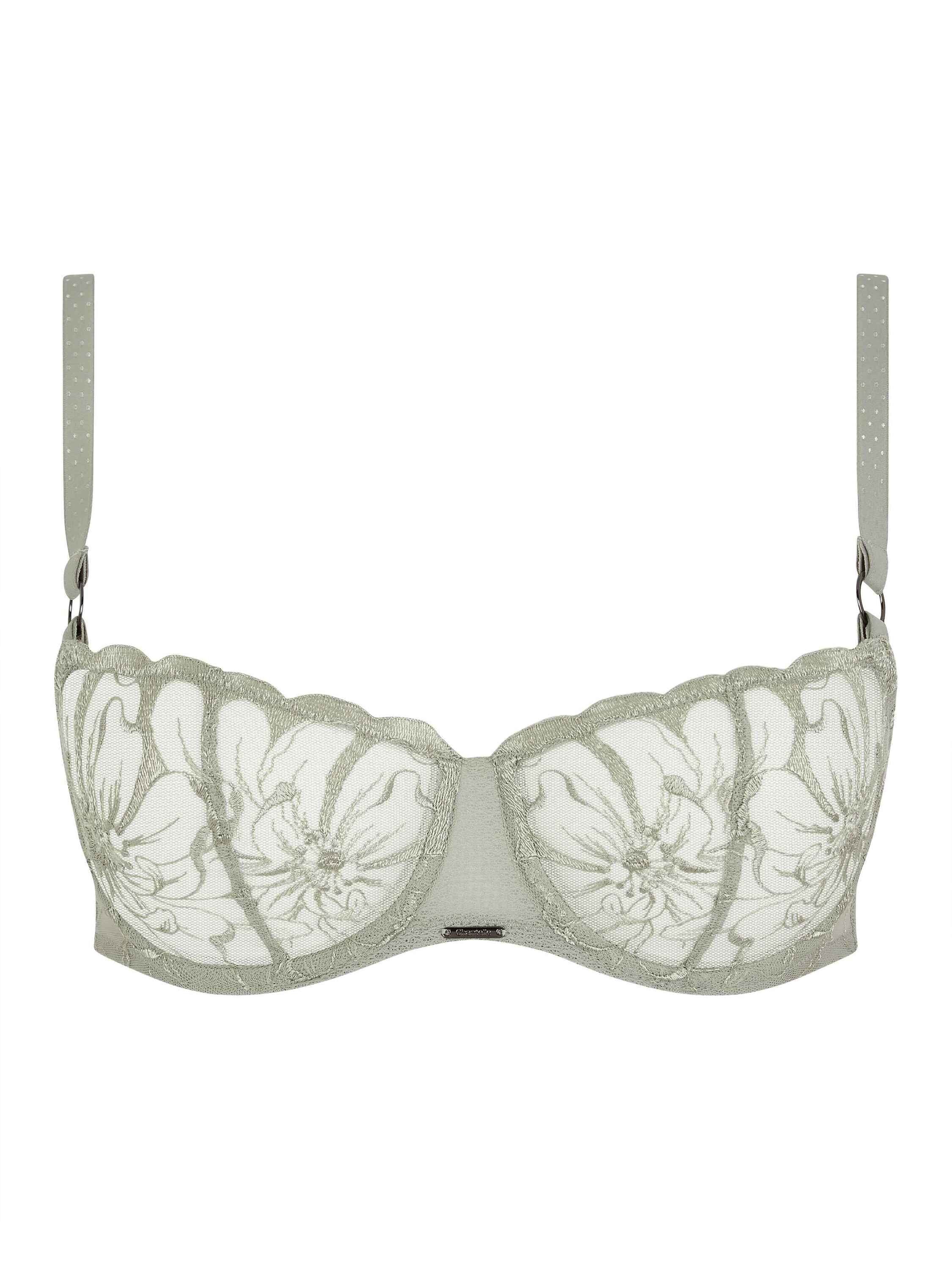 FLEURS HALF CUP BRA Media 1