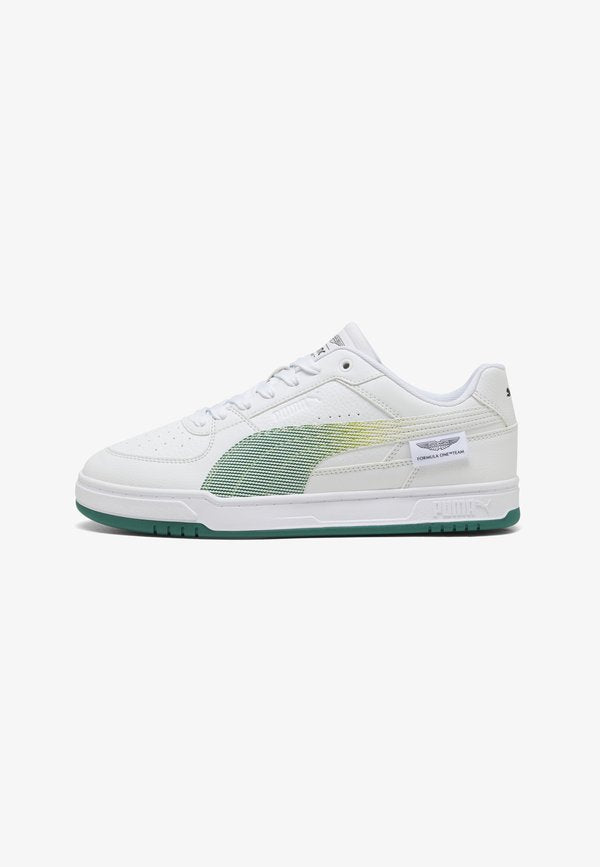 Puma PUMA X ASTON MARTIN ARAMCO F1® TEAM CAVEN III LOW SNEAKERS UNISEX - Trainers - white-lime shimmer-green lux