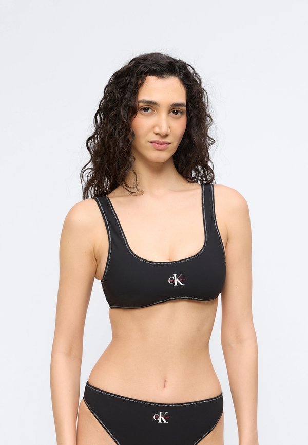 Calvin Klein Swimwear BRALETTE GRAPHIC MONOGRAM