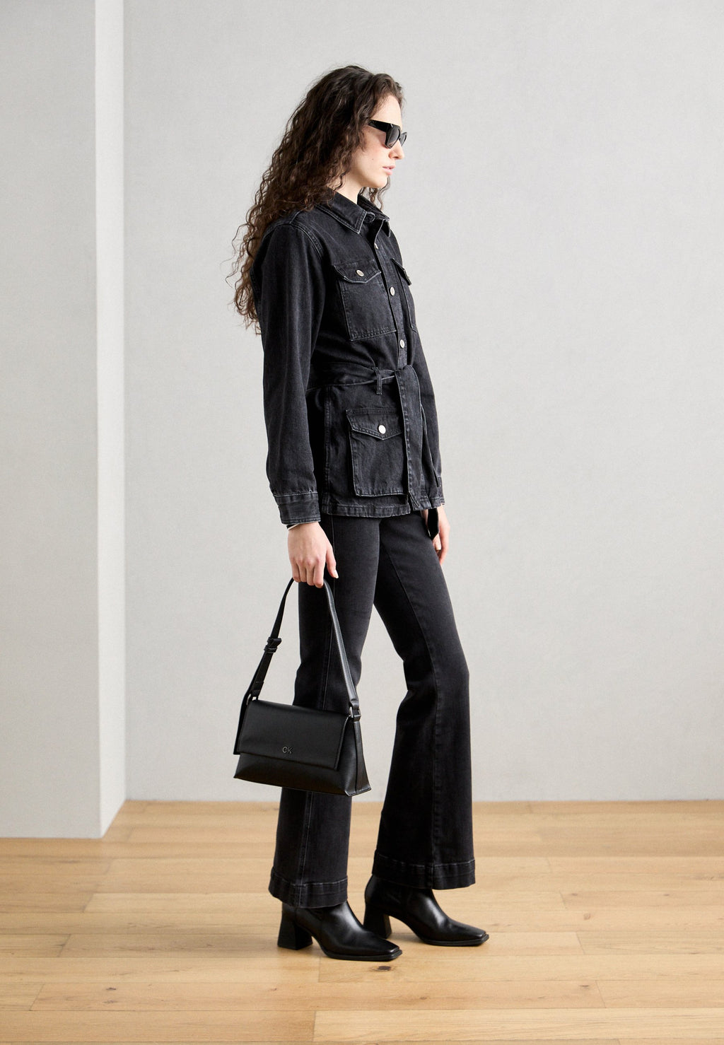 Scotch & Soda WORKED OUT CARGO JACKET WITH BELT