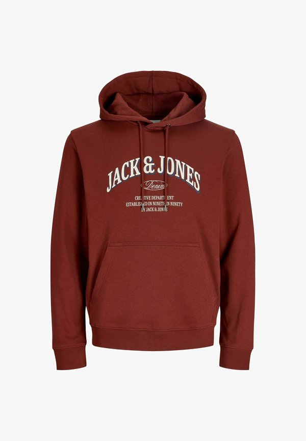 Jack & Jones HOODIE HOODIE - Hoodie - fired brick