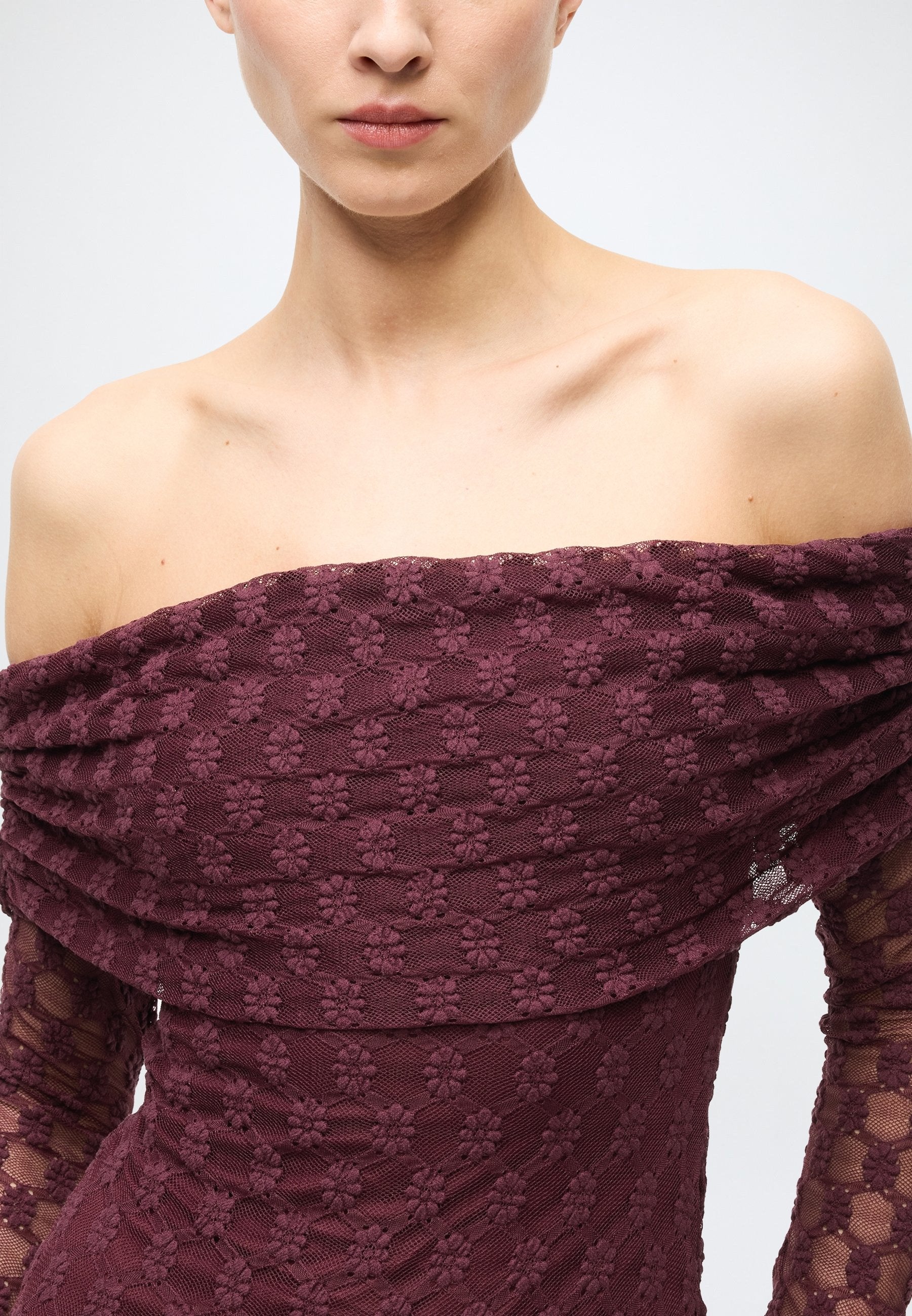 Bardot ADONI OFF SHOULDER MAXI DRESS