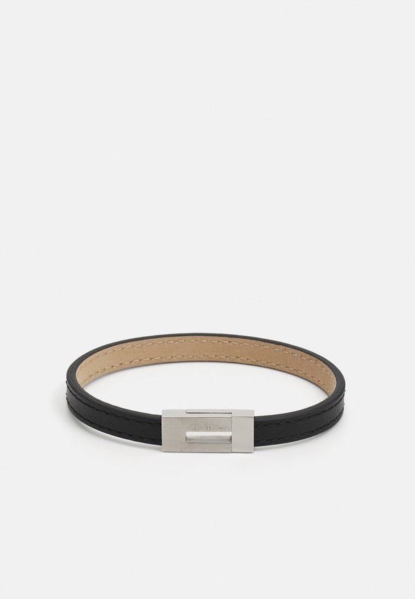 Calvin Klein EXPOSED - Bracelet - silver-coloured/black