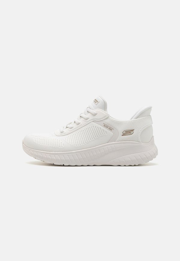 Skechers BOBS SQUAD CHAOS WIDE FIT - Trainers - off white