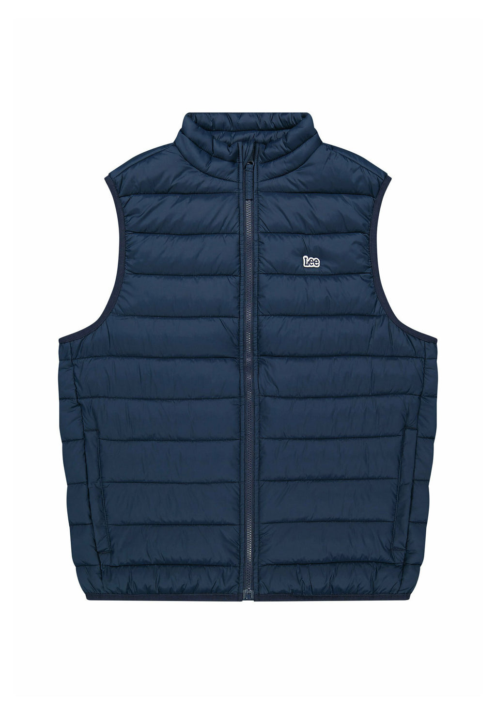 Lee LINED JACKET STAND_COLLAR_PUFFER_VEST FOR MENS - REGULAR FIT