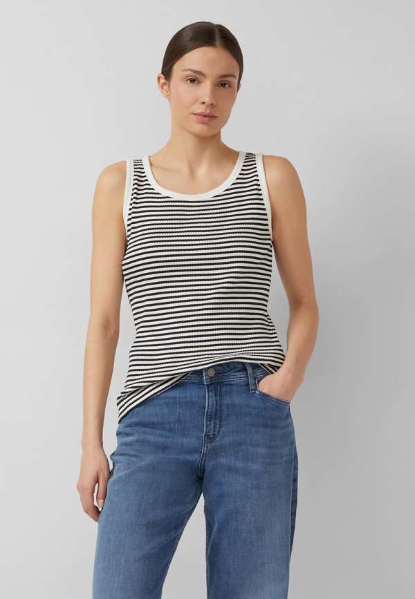 s.Oliver T-SHIRT - Top - schwarz