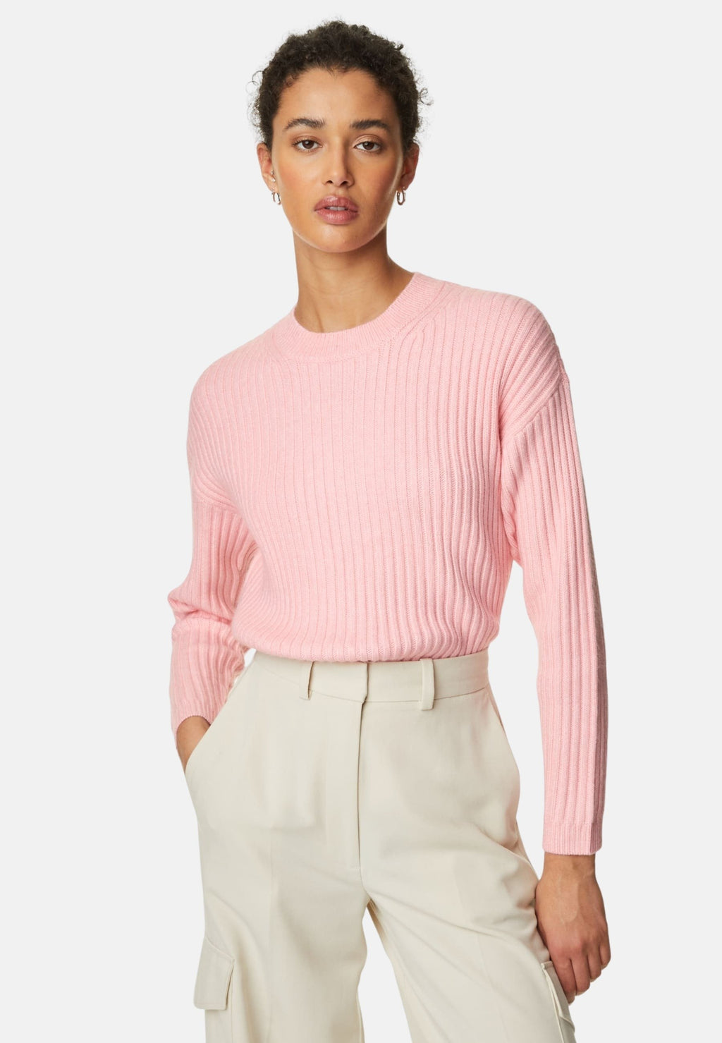 Marks & Spencer RIBBED CREW NECK