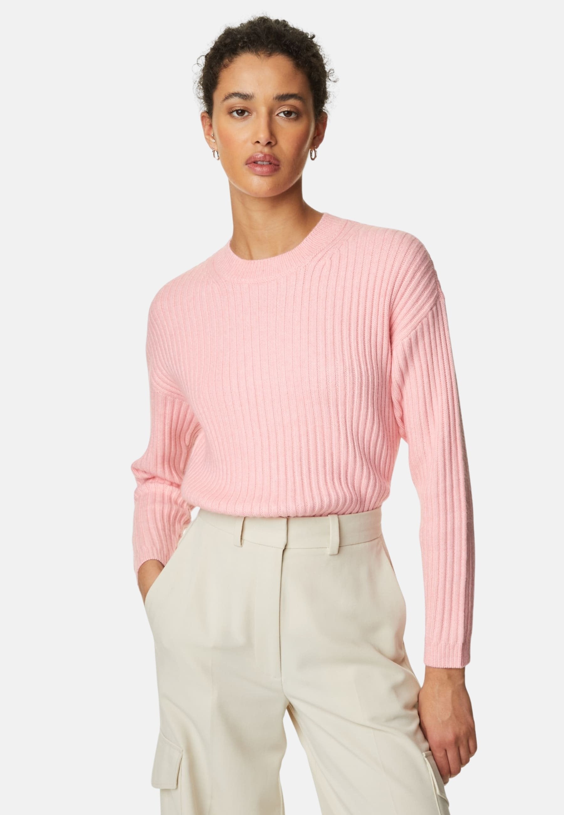 Marks & Spencer RIBBED CREW NECK
