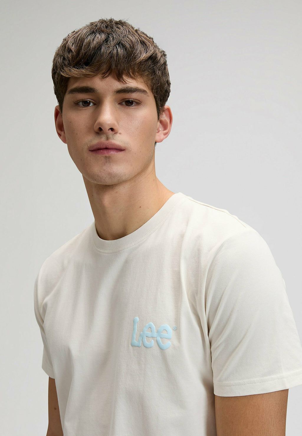 Lee SHORT SLEEVE MEDIUM_WOBBLY_LEE_TEE FOR MENS - REGULAR FIT