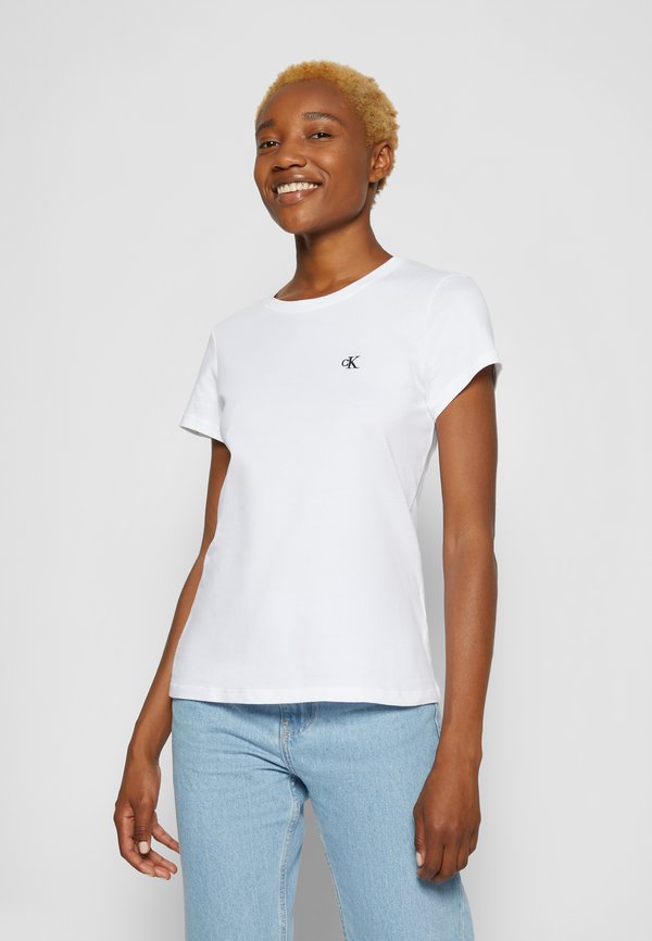 Calvin Klein Jeans EMBROIDERY SLIM TEE