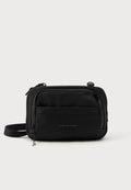 Tommy Hilfiger TEXTILE LOGO PACKABLE BACKPACK - Cross body bag - black