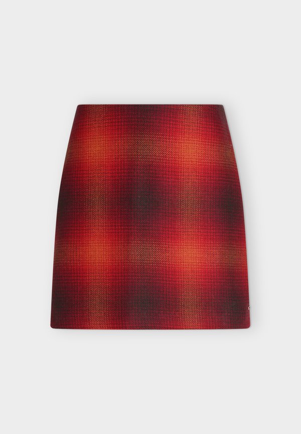 Tommy Hilfiger SHADOW - Mini skirt - big shadow red / primary red