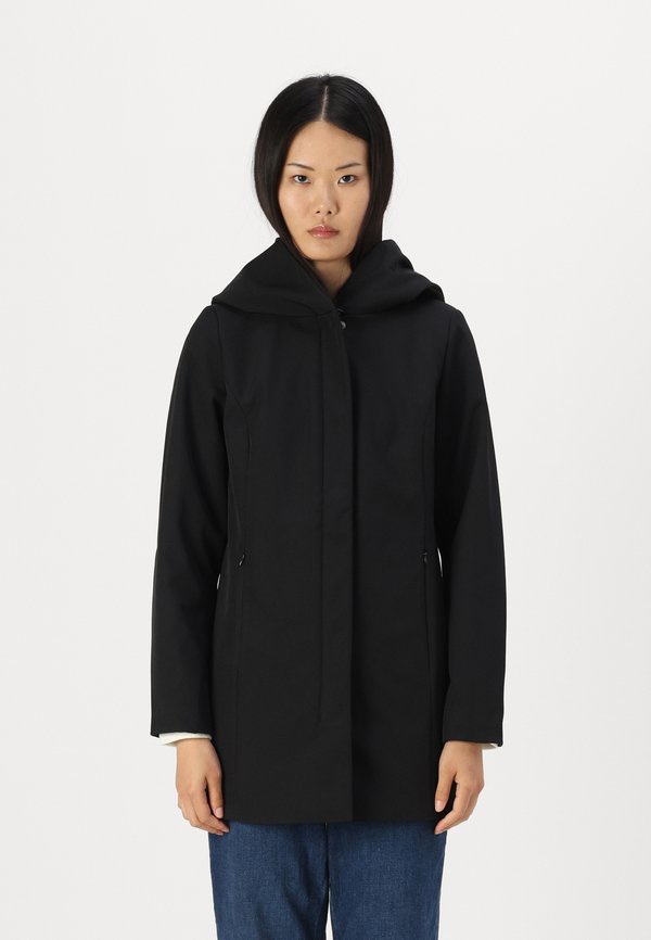 Vero Moda VMSOFTSHELLDONA - Short coat - black