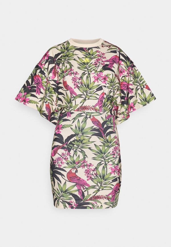 adidas Sportswear ADIDAS X FARM RIO - Jersey dress - multi-coloured