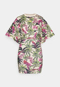 adidas Sportswear ADIDAS X FARM RIO - Jersey dress - multi-coloured