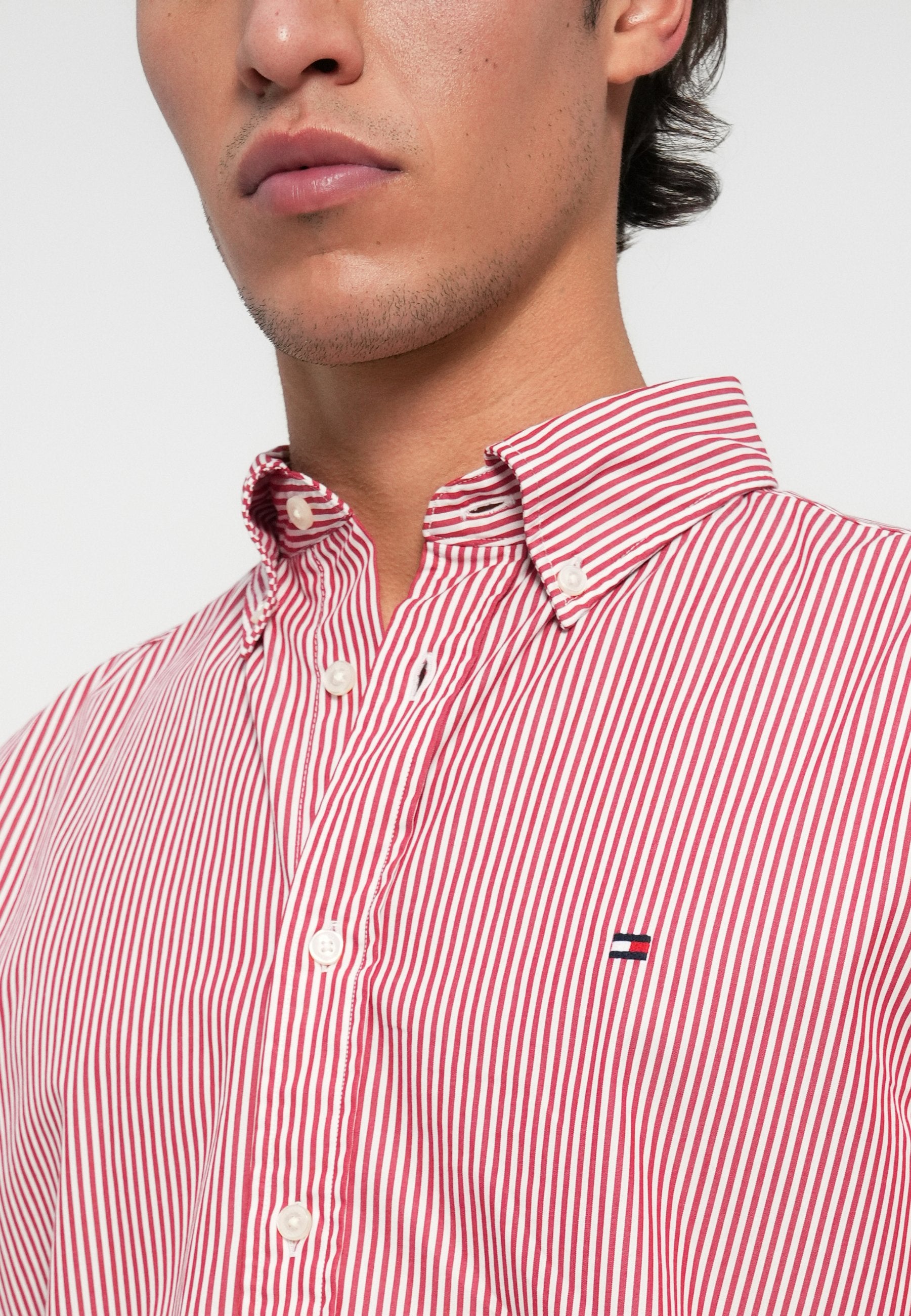 TH FLEX REGULAR FIT STRIPE SHIRT Media 6
